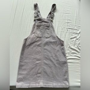 Overall Lavender Mini Dress